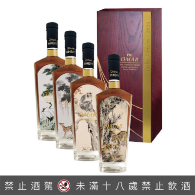 OMAR 15年原桶強度單一麥芽威士忌(PX雪莉桶)