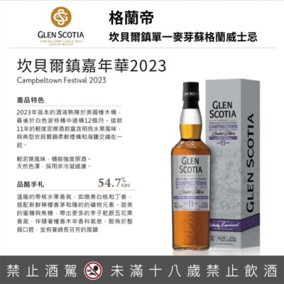 2023格蘭帝坎貝爾鎮嘉年華限定版11年